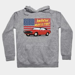 The Red American Muscle Cars Hoodie